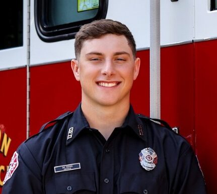 Firefighter/Paramedic Zac Keeven