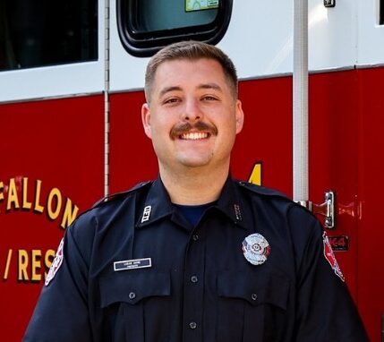 Firefighter/paramedic Logan Shine
