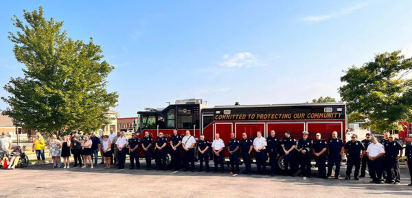 O'Fallon Fire staff turn out to wish Mark Morrison a happy retirement