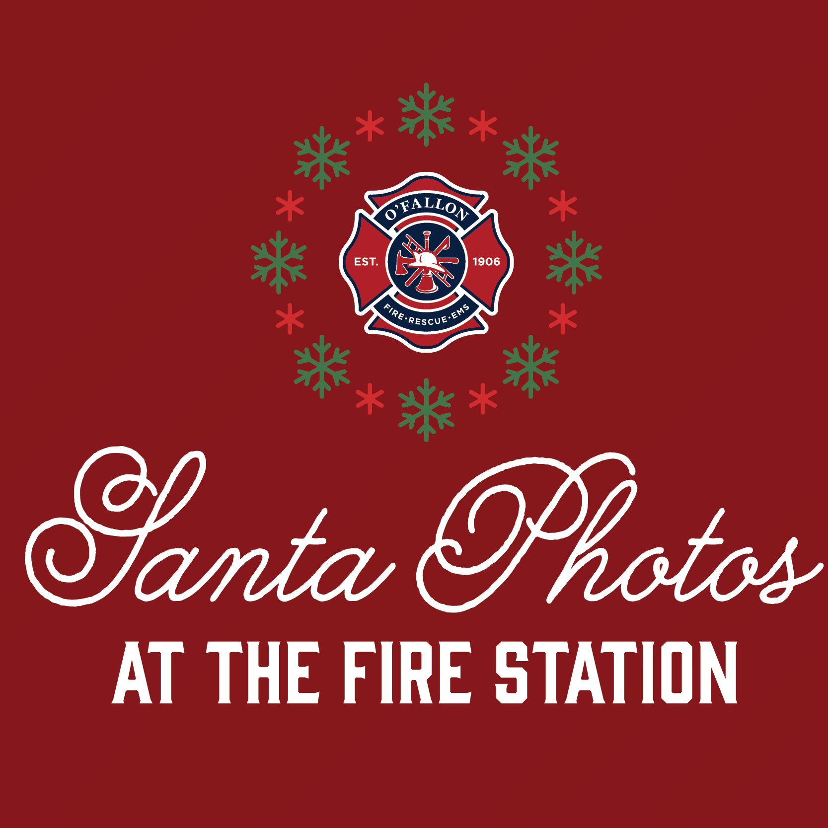 Santa At The Fire Station