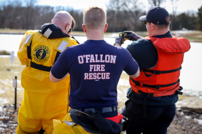 OFPD Ice Rescue Training 1